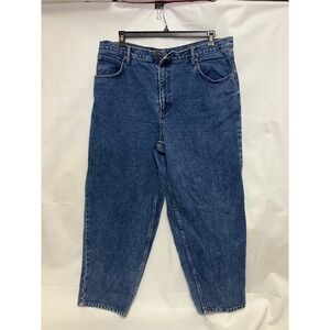 Open Trails Jeans Mens 42x30 Blue Excellent Straight Leg Denim 100% Cotton